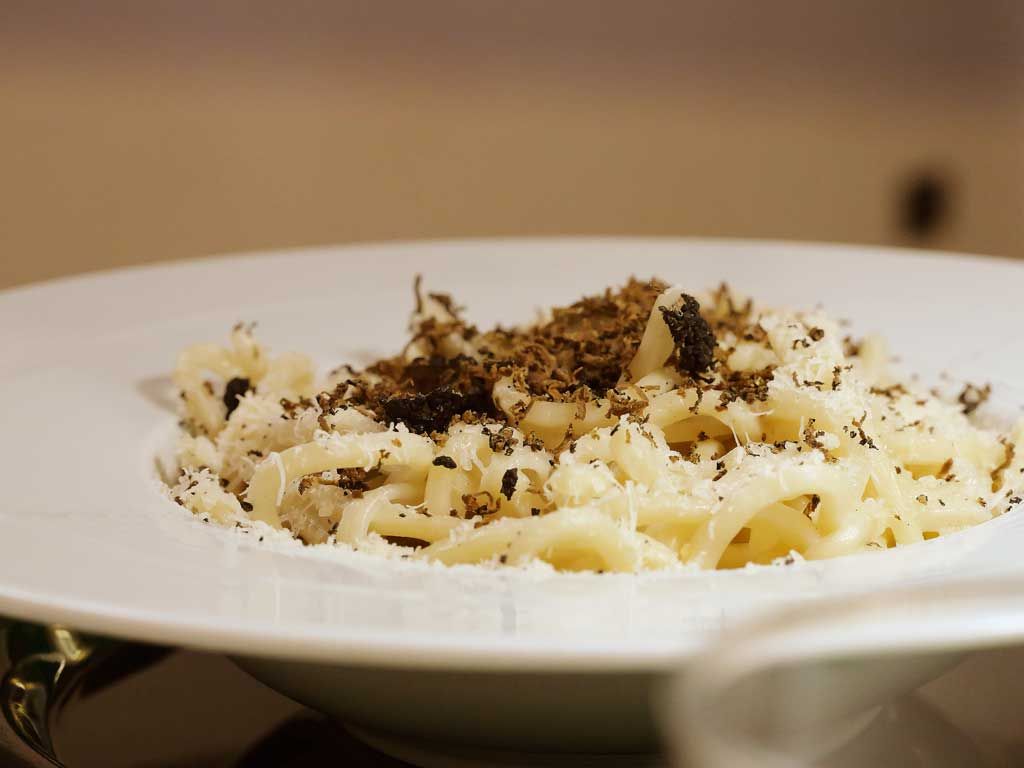 strozzapreti al tartufo