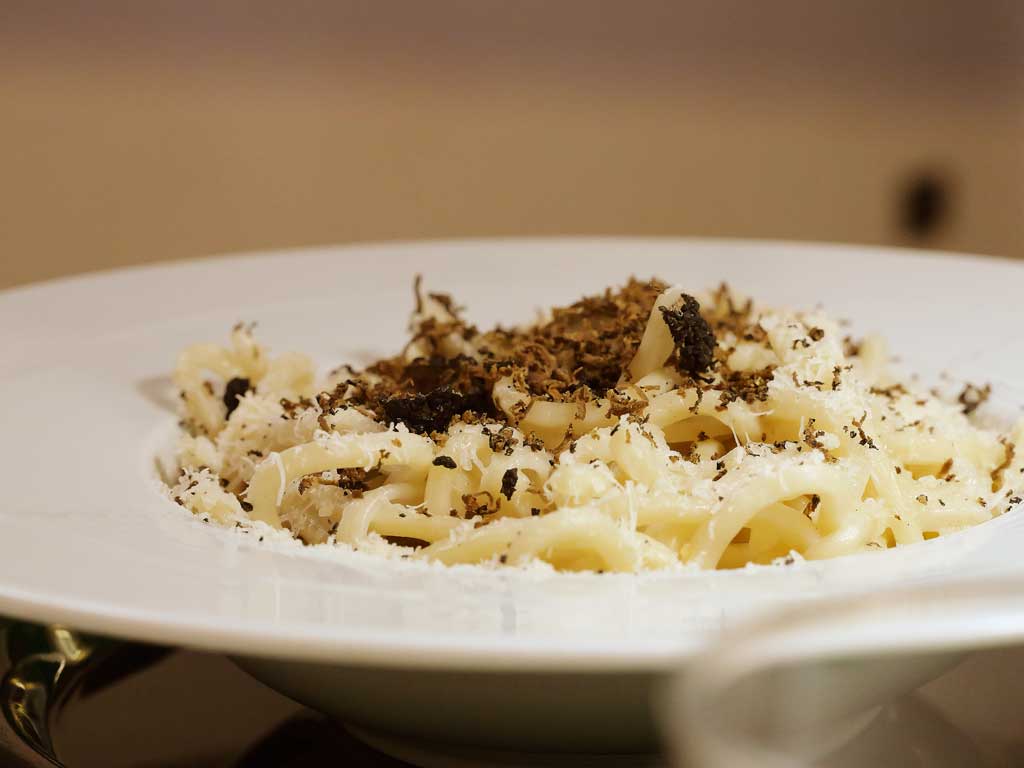 strozzapreti al tartufo